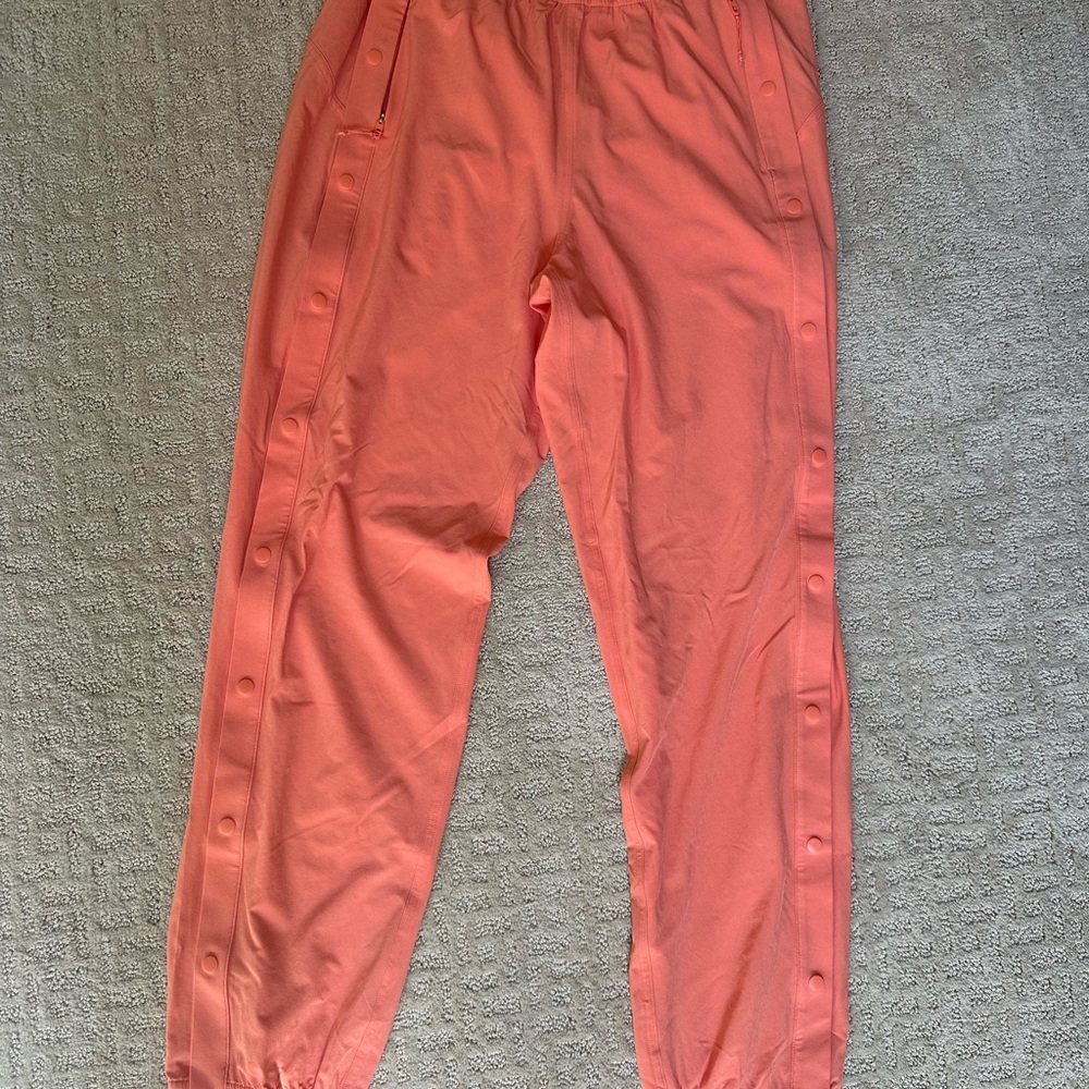 Lululemon Tearaway Mid-Rise Coral Track Pants